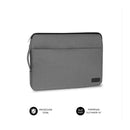 Subblim Funda Urban Portátil de 13.3" a 14" - Proteccion Elegante y Funcional - Tela de Poliester 600D - Interior Acolchado de Foam - Color Gris