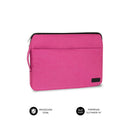 Subblim Funda Urban Portátil de 13.3" a 14" - Proteccion Elegante y Funcional - Tela de Poliester 600D - Interior Acolchado de Foam - Color Rosa