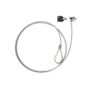 Tooq Cable de Seguridad Universal con Llave para Portatiles - Acero 4.5mm - Longitud 1.50m