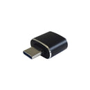 Aisens Mini Adaptador USB 3.1 Gen2 10Gbps 3A - Tipo USB-C/M-A/H - Color Negro