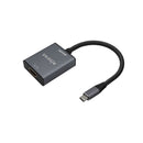 Aisens Conversor Aluminio USB-C a HDMI 4K@30Hz - USB-C/M-HDMI/H - 15cm - Color Gris
