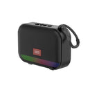 XO F66 Altavoz Bluetooth - 5W - USB y MicroSD - RGB - Color Negro
