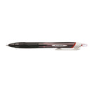 Uni-ball JetStream Sport SXN-150E Boligrafo Retractil - Punta de Bola 1mm - Tinta Pigmentada Resistente al Agua y Luz - Secado Instantaneo - Color Rojo (12 unidades)