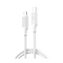 XO NBQ265B Cable USB-C Macho a USB-C Macho - 1m - 60W - Color Blanco