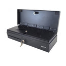 Approx Cajon Portamonedas Electrico Compacto - 14 Compartimentos - Apertura Manual y Automatica - Conexion RJ11 - Color Negro