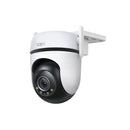 TP-Link Tapo C520WS Camara de Seguridad IP 2K QHD 4MP WiFi - Apta para Interior/Exterior - Vision Panoramica 360º - Vision Nocturna a Color - Deteccion Inteligente - Alarma de Luz y Sonido Personalizable