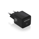 Aisens Cargador Gan USB-C 30W - Alta Eficiencia Energetica - Diseño Elegante y Moderno - Tecnologia AI para Carga Rapida
