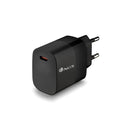 NGS Bud 20W Cargador GaN Universal de Pared 20W Ultrarapido - 1x USB-C PD & PPS - Color Negro