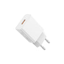 XO L127TC Cargador de Pared 18W - USB-A - Cable USB-A a USB-C 1m - Color Blanco