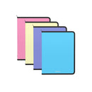 Erichkrause Matt Pastel Pack de 4 Carpetas con Cremallera  A4 - Para Organizar y Transportar Documentos - Colores Pastel Surtidos