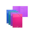 Erichkrause Pack de 4 Carpetas Solapas Matt Vivid A4 - Fabricadas en Polipropileno - Colores Surtidos