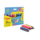 Jovi Triwax Estuche de 12 Ceras Triangulares - No Manchan - Trazo Suave - Gran Rendimiento - Apto para Sacapuntas - Libre de Alergenos - Colores Surtido