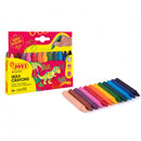Jovi Jumbo Estuche de 12 Ceras Redondeadas - Resistentes - No Manchan - Colores Surtidos