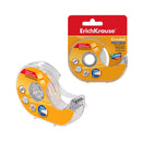 Erichkrause Cinta Adhesiva con Aplicador Crystal - 12mmx25m - Facil de Usar - Transparente
