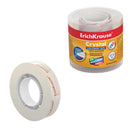 Erichkrause Cinta Adhesiva Crystal - 12mmx33m - Transparente (4 unidades)