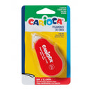 Carioca Glue Tape Cinta Adhesiva - Precisa y Rapida - Ideal para Todo Tipo de Papel - Color Varios
