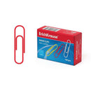 Erichkrause Clips de Acero Recubiertos de Plastico - Alta Resistencia y Durabilidad - Colorido - 33mm