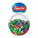 Tipp-Ex Micro Tape Twist Expositor 60 Cintas Correctoras 5.00mm x 8m - Cabezal Rotativo - Escritura Instantanea - 4 Colores