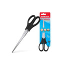 Erichkrause Tijeras Standard - Cuchillas de Acero Inoxidable - Afilado Doble Avanzado - Resistente a La Corrosion - Mangos de Plastico Resistente - Color Negro