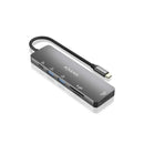 Aisens USB-C Dock 6 en 1 - USB-C a 1xHDMI - 2xUSB-A - 1xUSB-C PD 100W - 1xSD - 1xMicro SD - 15cm
