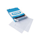 Elba Pack de 100 Fundas Multitaladro PP 70 Micras - Tamaño A4 - Acabado Cristal - Transparente