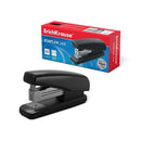 Erichkrause Classic Minigrapadora - Grapa hasta 25 Hojas - Para Grapas 24/6, 26/6 - Plastico Resistente a Golpes - Mecanismo de Acero - Color Negro