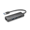 NGS IHUB Reader Hub USB 3.0 - 3 Puertos USB 3.0 - 1 Ranura SD - 1 Ranura MicroSD