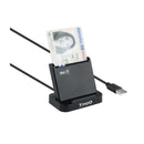Tooq Lector de Tarjetas Inteligentes DNIe VISION USB 2.0 - Color Negro