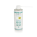 Ewent Spray de Aire Comprimido - Invertible - 220ml - Aplicador para Zonas Dificiles - Color Transparente