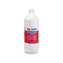 Carioca de Cola Blanca 1L - Tapa con Dispensador - Apta para Papel y Carton - Secado Transparente - Color Blanco