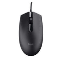 Trust Basi Raton USB 1200dpi - 3 Botones - Uso Ambidiestro - Cable de 1.60m - Color Negro