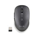NGS Evo Rust Black Raton Inalambrico USB 1600dpi - 5 Botones - Recargable - Uso Diestro