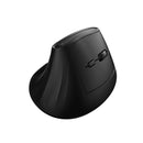 Ewent Raton Inalambrico - 4000dpi - Receptor USB-A de 2.4Ghz - Bluetooth 5.1 - Ergonomico - 6 Botones - Agarre Vertical - Color Negro