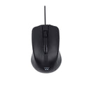 Ewent Raton con Cable - 1000dpi - Longitud del Cable 1.20m - Color Negro