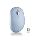 NGS Raton Inalambrico con Teclas Silenciosas - 2 Botones - Ambidiestro - Color Azul