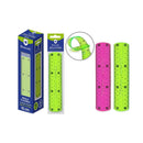 Bismark Regla Flexible 15cm - Fabricada en PVC - Ideal para Colegio - Colores Rosa y Verde Aleatorios