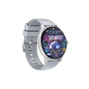 XO J11 Reloj Smartwatch Pantalla Redonda 2.06" HD - Asistente de Voz - Control de Musica - Always On Display - Llamadas BT - IP68 - Color Plata