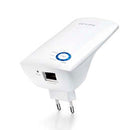 TP-Link Repetidor Amplificador Extensor de Red WiFi N300 - Hasta 300Mbps - IEEE 802.11n - 10/100 Mbps - Boton WPS - 2 Antenas Internas