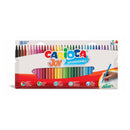 Carioca Joy Superlavable Pack de 36 Rotuladores - Punta Fina 2.8mm - Punta Bloqueada - Tapa Ventilada - Colores Surtidos