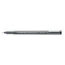 Staedtler Pigment Liner 308 Rotulador Calibrado - Trazo 0.2mm - Secado Rapido - Color Negro (10 unidades)
