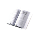 Fellowes Atril para Libros Ajustable con Clips - 9 Ajustes de Altura - Base Antideslizante y Plegable - Capacidad para 400 Hojas A4 - Color Plata