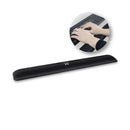 Ewent Almohadilla Reposabrazos para Teclado - Ergonomica - Base de Goma Antideslizante - Color Negro