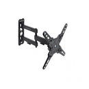 Tooq Soporte de Pared con Brazo Articulado para Pantallas de 13"-43" - Giratorio e Inclinable - Gestion de Cables - Peso Max 20kg - VESA Max. 200x200mm - Color Negro