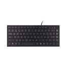 Unykach KB302 Mini Teclado USB con 83 Teclas - Ultraplano - Color Negro
