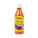 Jovi Tempera Paint Tempera Liquida 250ml - Base Agua - Lista para Usar - Alto Poder Cubriente - Secado Rapido - Excelente Fluidez - Adherencia en Multiples Superficies - Color Naranja
