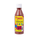 Jovi Tempera Paint Tempera Liquida 250ml - Base Agua - Lista para Usar - Alto Poder Cubriente - Secado Rapido - Excelente Fluidez - Adherencia en Multiples Superficies - Color Marron