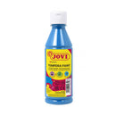 Jovi Tempera Paint Tempera Liquida 250ml - Base Agua - Lista para Usar - Alto Poder Cubriente - Secado Rapido - Excelente Fluidez - Adherencia en Multiples Superficies - Color Azul Cyan