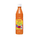 Jovi Tempera Paint Tempera Liquida 500ml - Base Agua - Lista para Usar - Alto Poder Cubriente - Secado Rapido - Excelente Fluidez - Adherencia en Multiples Superficies - Color Naranja