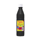 Jovi Tempera Paint Tempera Liquida 500ml - Base Agua - Lista para Usar - Alto Poder Cubriente - Secado Rapido - Excelente Fluidez - Adherencia en Multiples Superficies - Color Negro