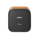 Brother PT-E920BT Rotuladora Electronica Bluetooth - 360 x 360 DPI - Ancho Max. de Cinta 36mm - Velocidad de Impresion 20mm/s - Color Negro/Naranja